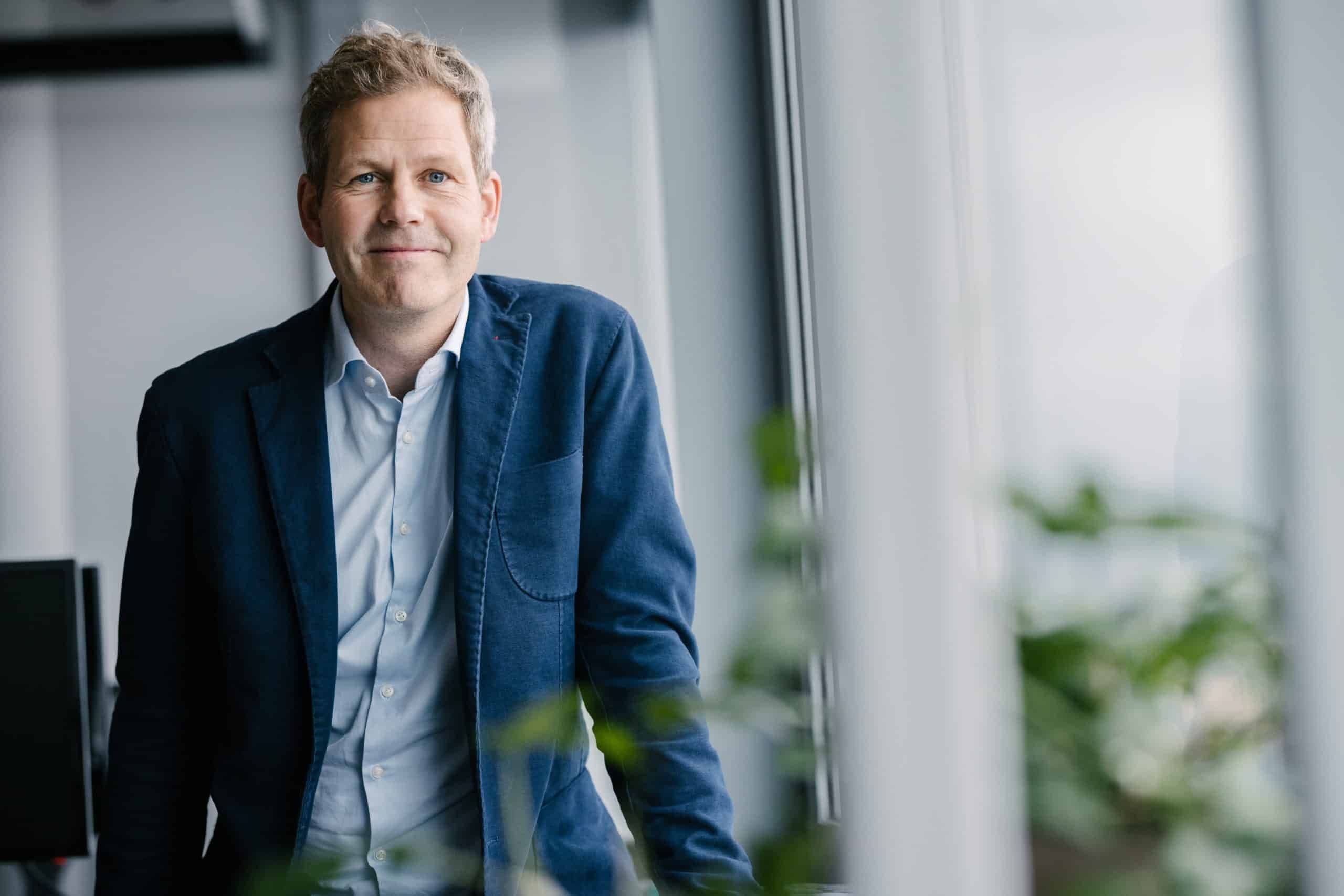 Portrait of Helge Dahl-Jørgensen