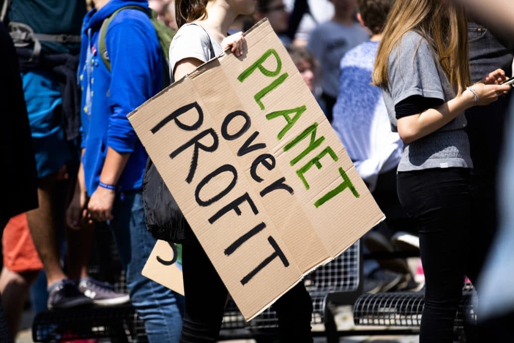 Klimaprotest – noe å ta hensyn til i en PESTEL-analyse.